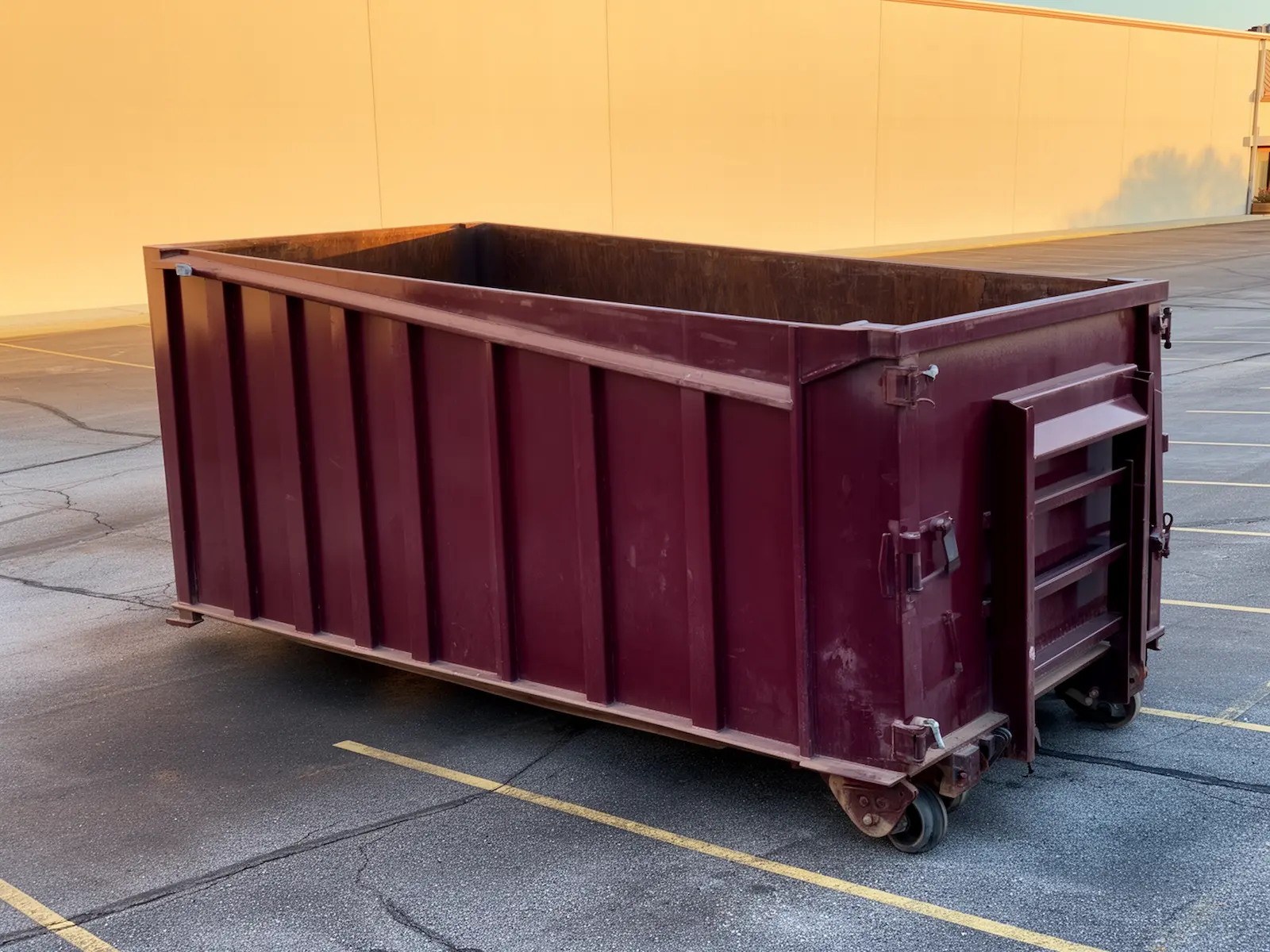 Roll-off dumpster from Big Wally's Dumpster Rental & Hauling in Elizabethtown, KY